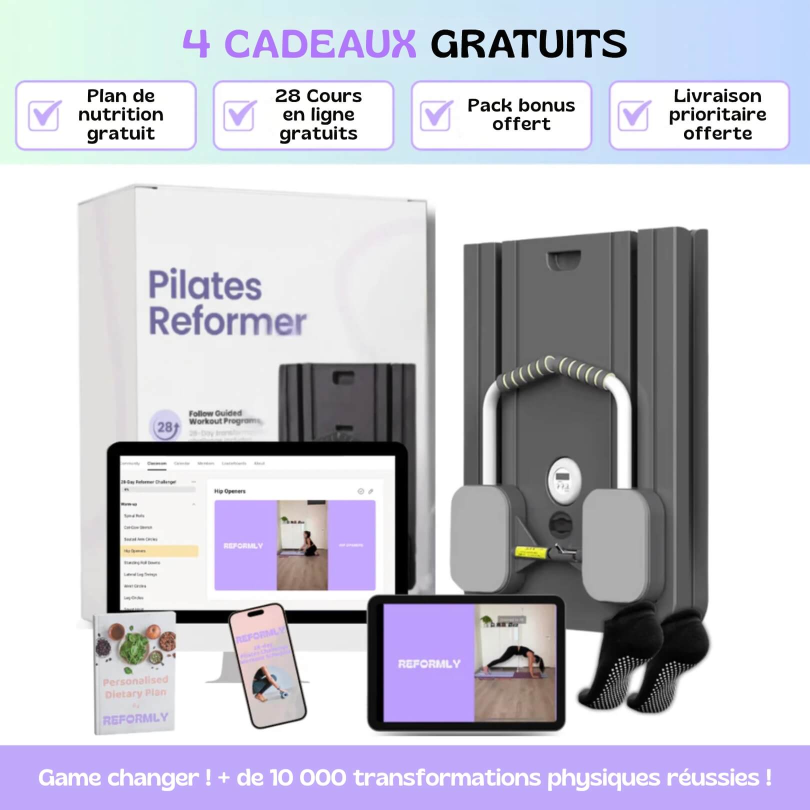 Pilate ReformerX – Transforme ton corps en 28 jours