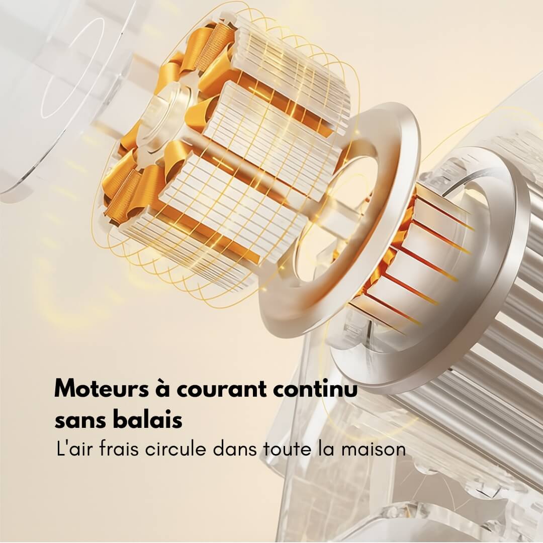 Ventilateur AirPlus™ : Le climatiseur tour compact design qui rafraîchit intensément, où que vous soyez.