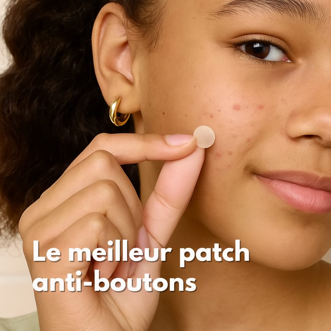 Patchs anti-boutons invisibles – 144 patchs anti-acné professionnels