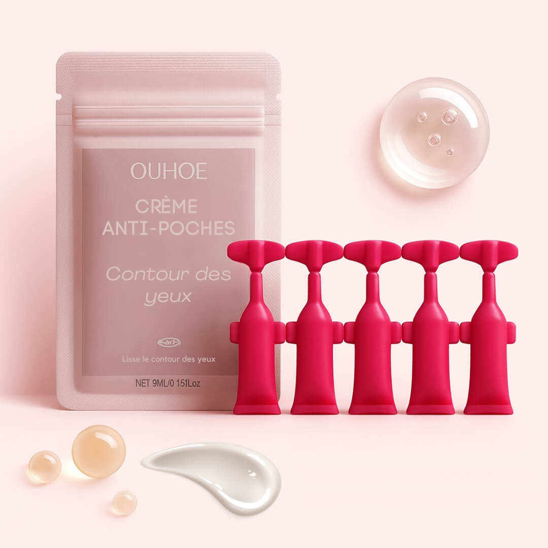 Crème Anti-Poches Contour des Yeux - Ampoules par 6
