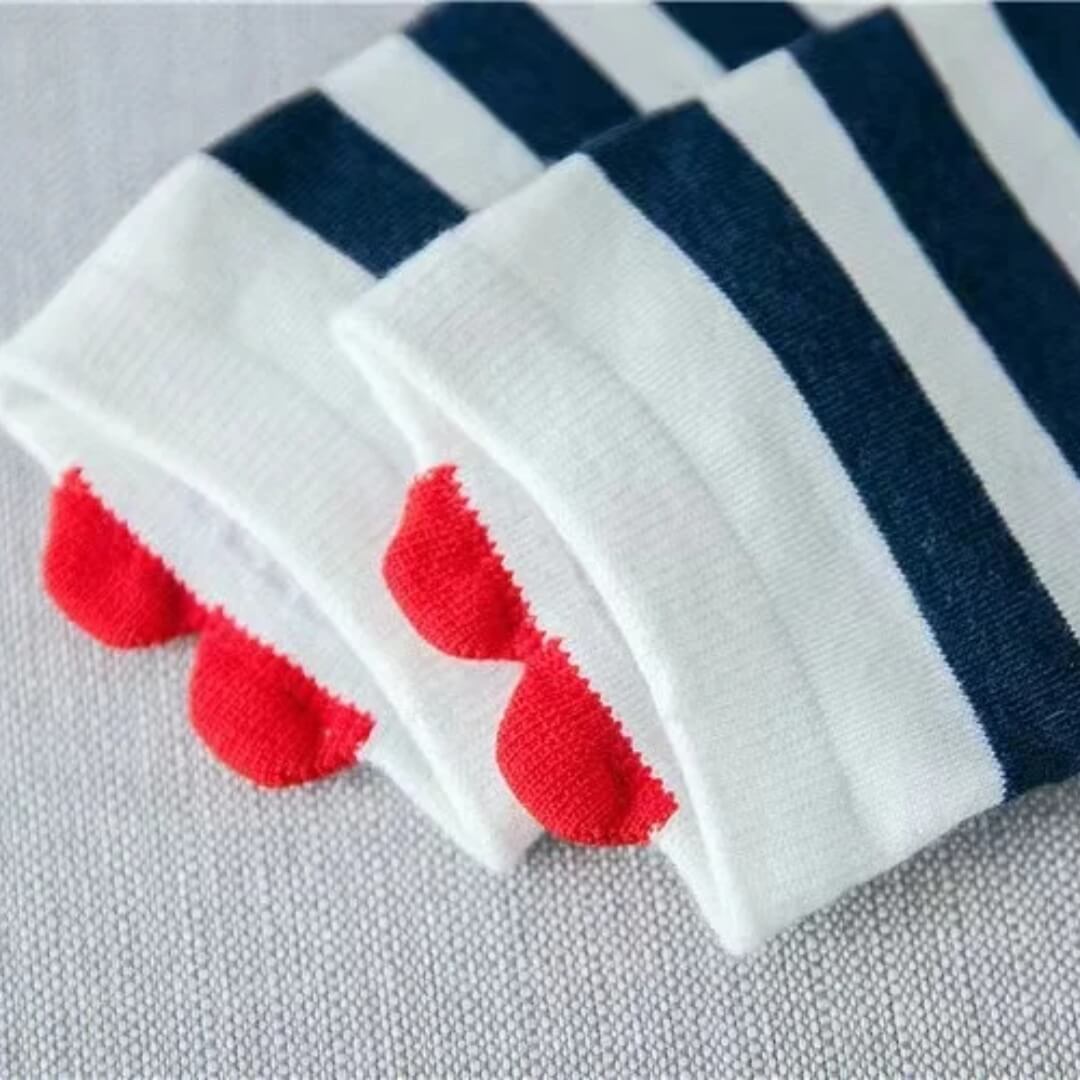 5 paires de chaussettes coeur Love et Nounours
